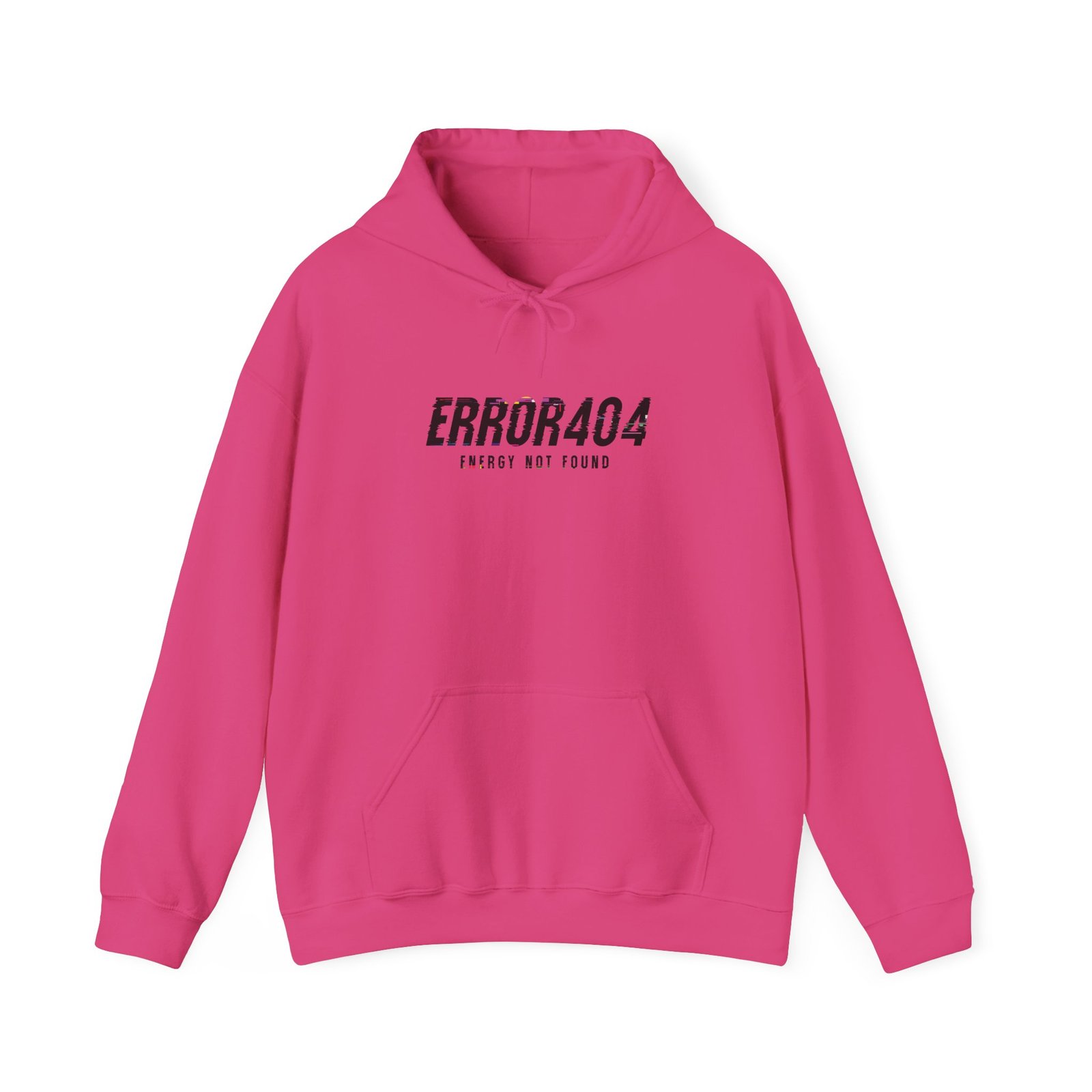 Error 404 Hoodie — 'Energy Not Found' Minimal Tech Graphic Hooded Sweatshirt - Image 50