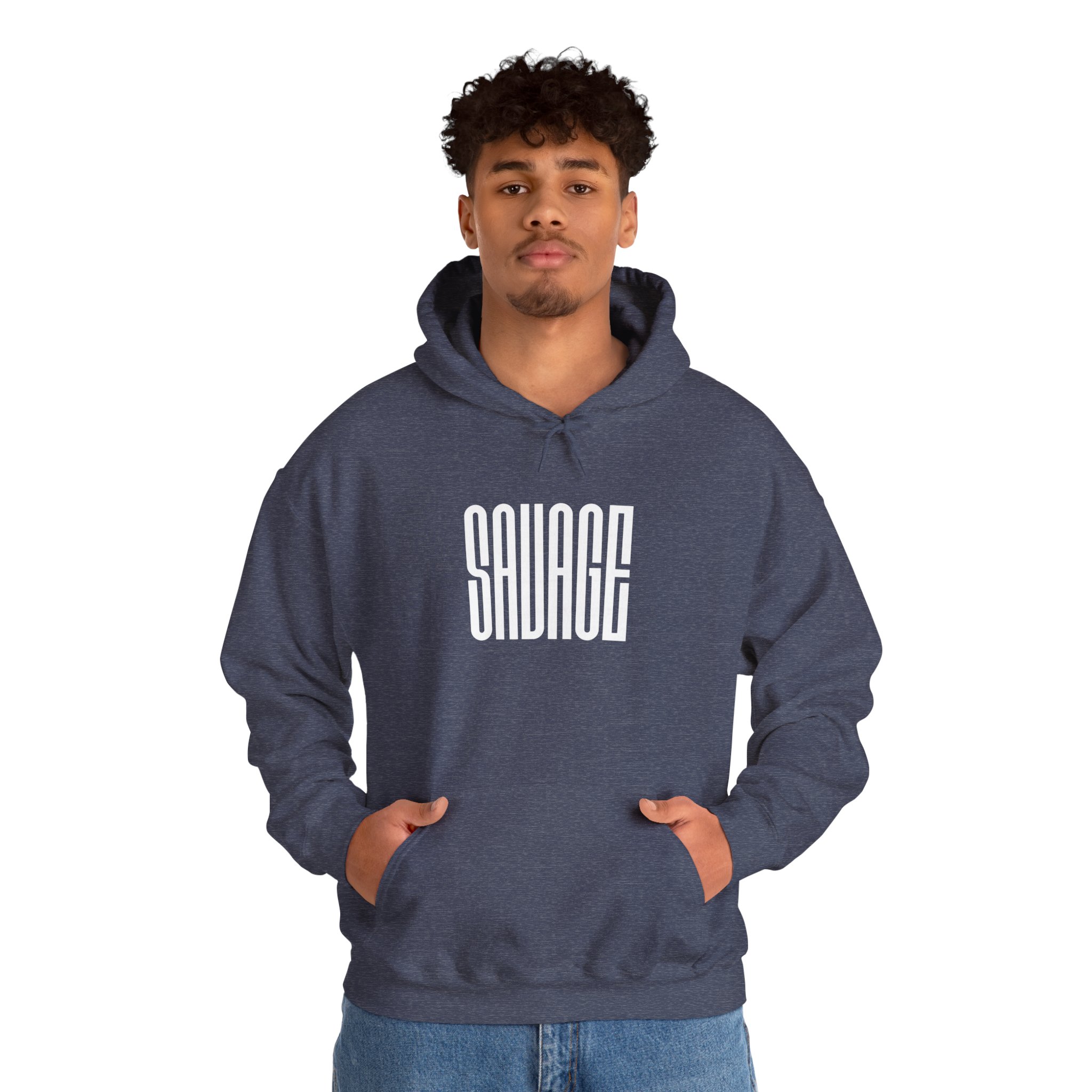 Savage" Hoodie - Self Development Hoodies for Young Gen - Image 23