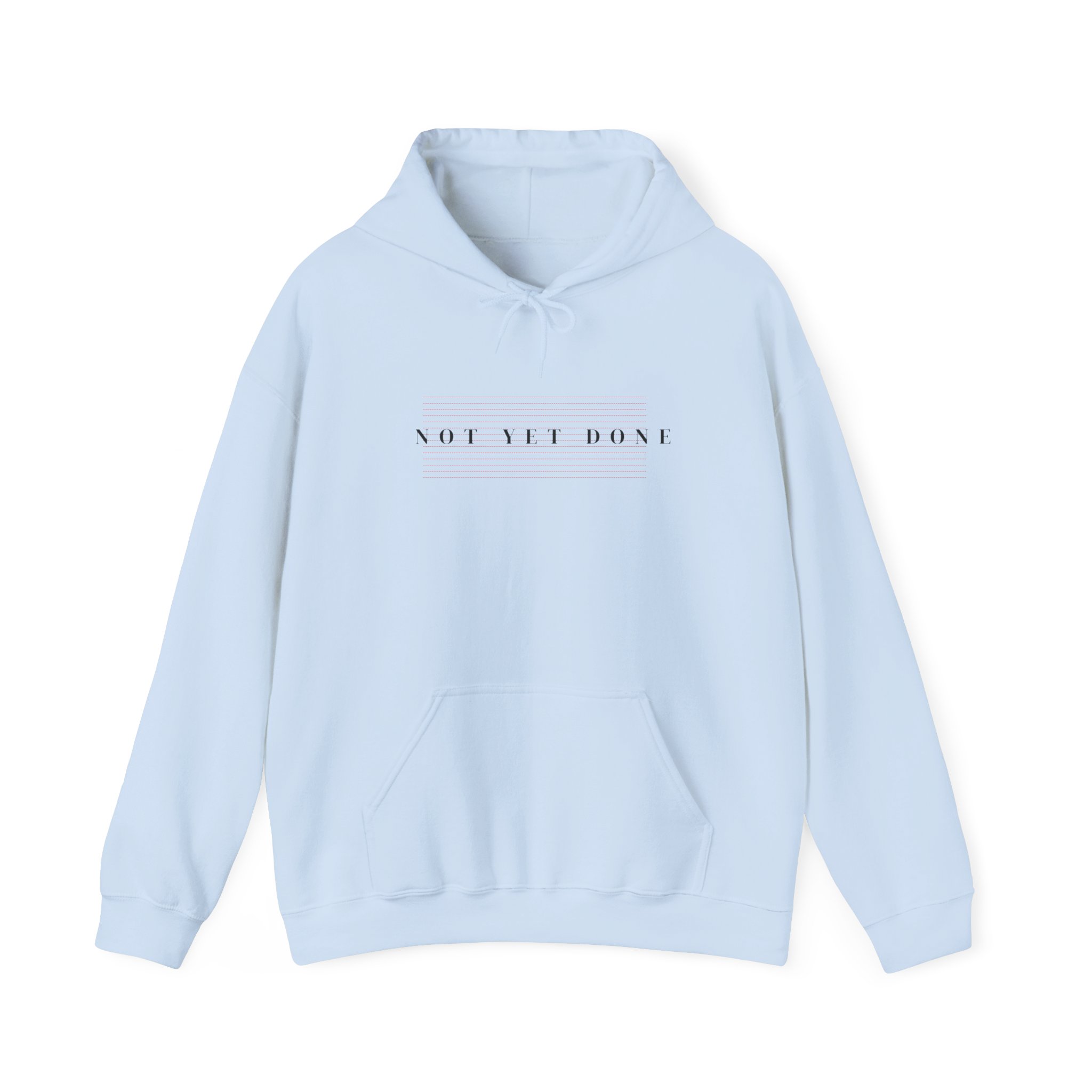 Hoodie — Minimal "Not the Boss" Script Pullover - Image 17