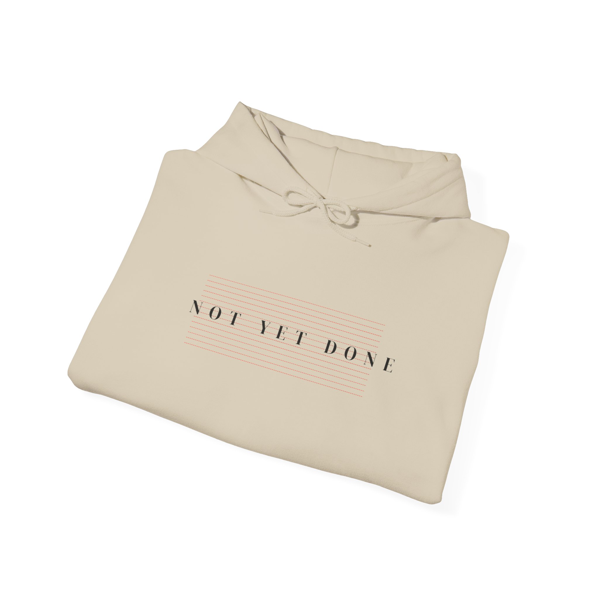 Hoodie — Minimal "Not the Boss" Script Pullover - Image 5