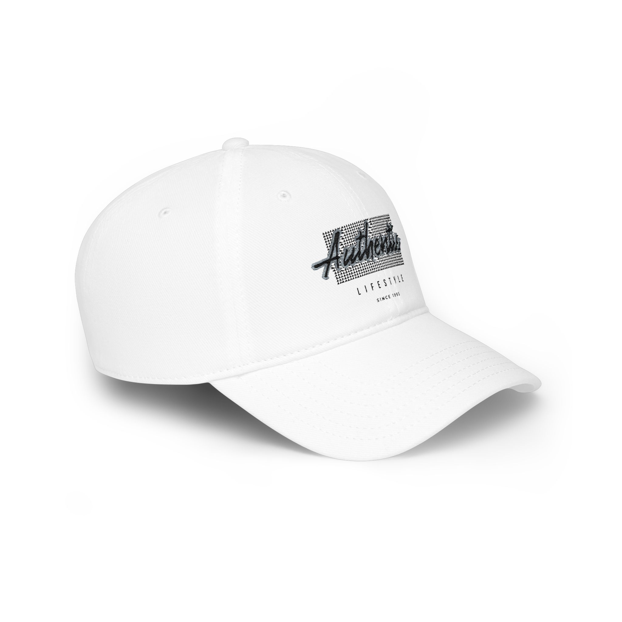 Authentic Lifestyle Low Profile Baseball Cap — 'Authentic' Script Embroidered Dad Hat - Image 4