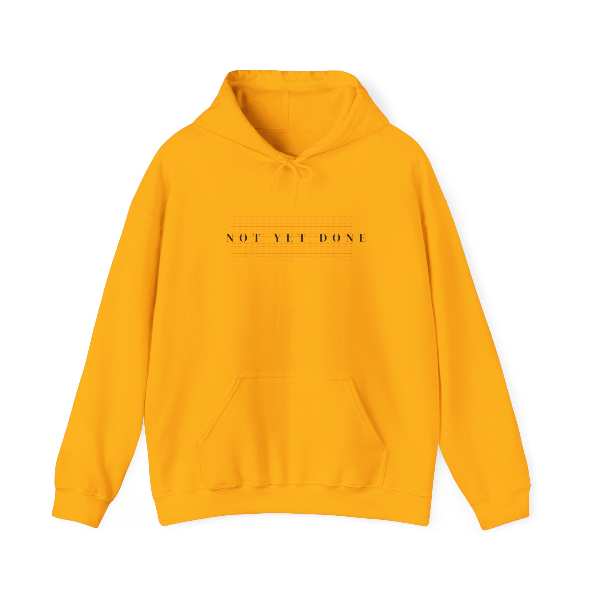 Hoodie — Minimal "Not the Boss" Script Pullover - Image 12