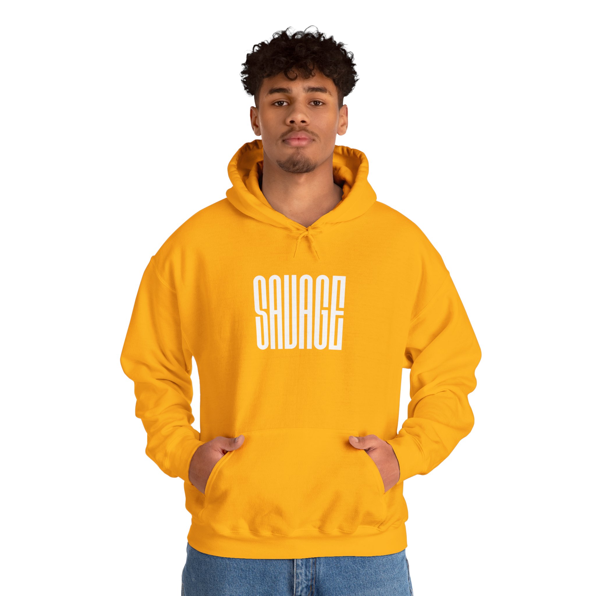 Savage" Hoodie - Self Development Hoodies for Young Gen - Image 10