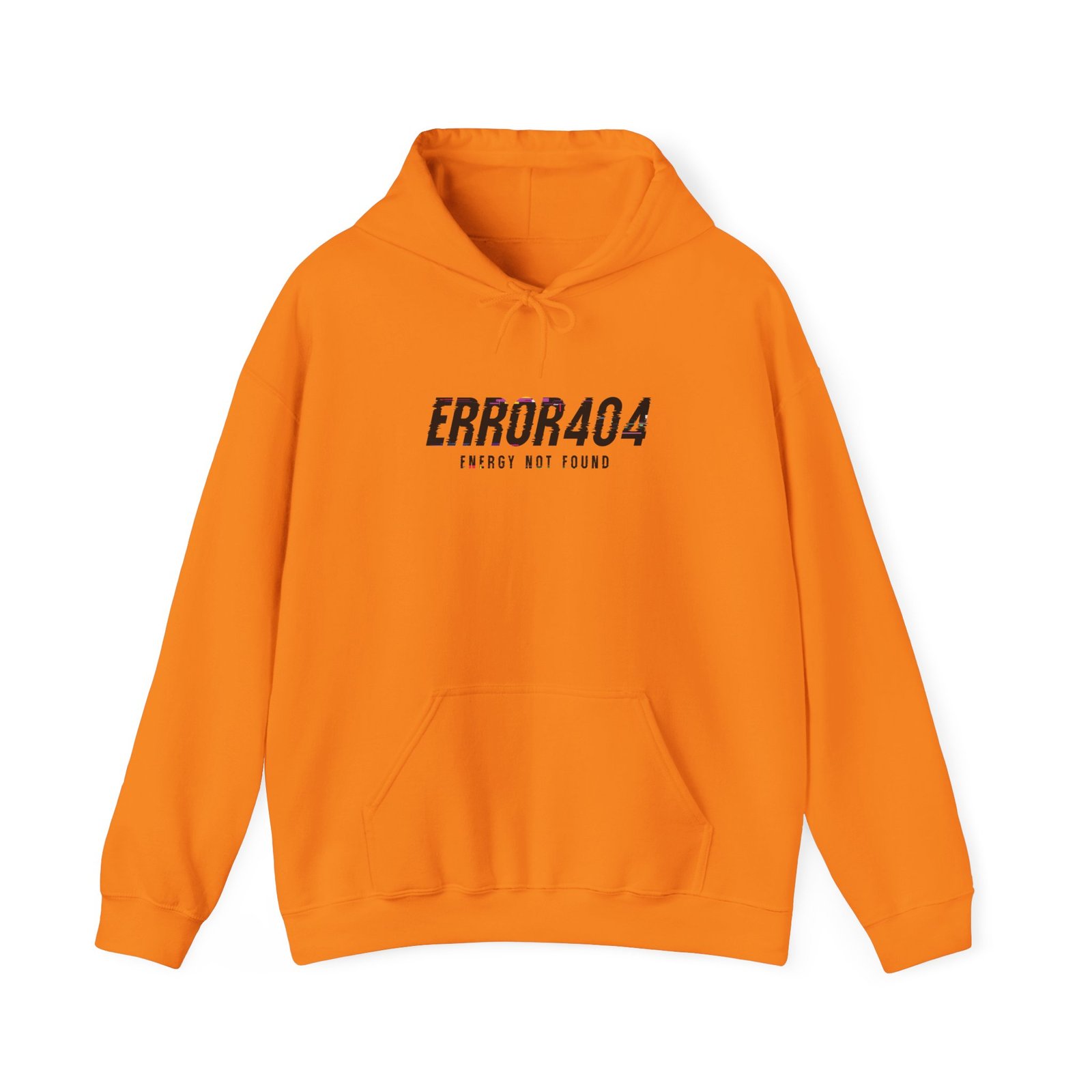 Error 404 Hoodie — 'Energy Not Found' Minimal Tech Graphic Hooded Sweatshirt - Image 26