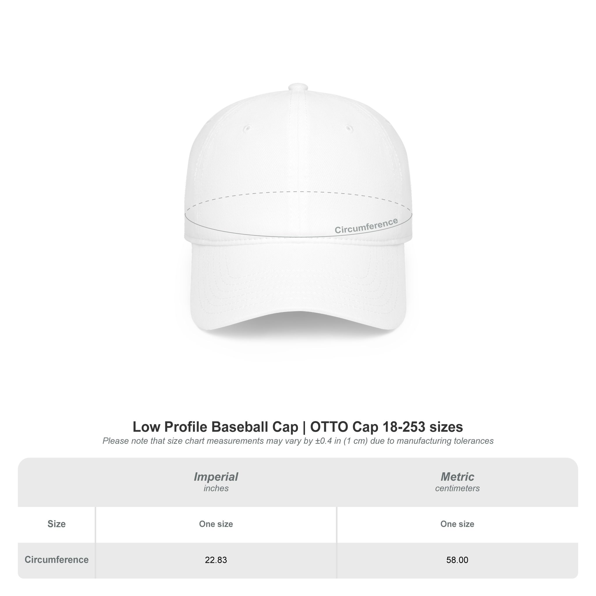 Authentic Lifestyle Low Profile Baseball Cap — 'Authentic' Script Embroidered Dad Hat - Image 5